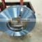 blue steel coil in steel strips