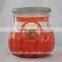 Beautiful art candle romantic glass scented candles