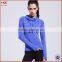 Wholesale Women gym sports ink long sleeve hoodie hooded sweatshirt