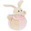 soft cute bunny plush baby toys animal ball toy for promotion gift/plush bunny toy