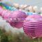 Special Purple Mini Round Paper Lantern for Party Decora