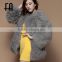Factory wholesale lady's fashion mogolian lamb fur jacket