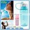 600ml Misting Spray Outdoor Sport Drinking BPA FREE Water Bottle