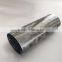 Hot saling flexible oval shaped carbon fiber exhaust pipe parts for sale