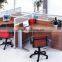 Customized 8 person L shape office workstation ( SZ-WS100)