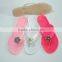 crystal flower shoes jelly slipper 2015