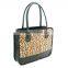 Fashion patchwork leather bible case / ladies bag / patch leather bag
