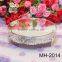 Wedding cake stand with bling mirror face;crystal cake stand wedding(MH-2014)