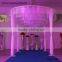 beautiful 4 m height white round shape fabric wedding mandap decoration for wedding decoration supplies in guangzhou MBD-007