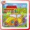 Cheap educational toys wooden puzzles for kids