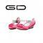 GD silk upper material metal decoration bright color women sexy fashion shoes