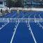 spray coat EPDM and SBR material jogging tracks