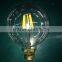 360 degree G80/G95/G125 6 watt 4w 8w led filament globe bulb light lamp brass base E26 120v USA