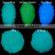 glow gravel for paving, aqua-blue glow in the dark gravel