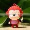Wholesale Monkey LED light flash keychain with sound