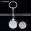 Sunemta Fashion sublimation crystal keychain crystal glass keychain