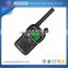 Professional FM VHF UHF analog handheld radio transceiver or walkie talkie with 199 channels and 3 colors backlight
