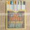 88*127mm life phrase cardboard scrapbooking,Chipboard
