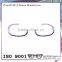 Crystal coaitng and floral pattern slim reading glasses