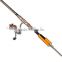 Spin Spinning Rod and Reel Combos Carbon Telescopic Fishing Rod with Reel Combo Sea Saltwater Freshwater Kit Fishing Rod Kit