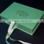 Luxury flat packed rigid apparel packaging boxes