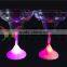 Wedding Decoration Custom Plastic Flashing LED Cup LED Red Wine Cup
