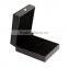 High-end Leather black single cufflink box for men wholesale
