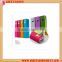 Custom LOGO 2600mAh Square Aluminum Alloy Mobile Power Bank USB Charging Treasure for All Phone