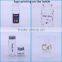 0.5oz (30*40 mm)New design High quality Food storage glass bottles with bamboo lid
