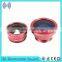 3 in 1 Universal Camera Lens,Clip Fisheye Lens For Samsung S4 Mobile Phone