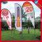 Promotional weatherproof advertising flying banner