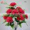 12 heads artificial carnation cut flower prices