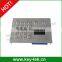 Industrial sealed touchpad with integrated numeric keypad