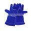 Workwear cowhide split Machinery leather gloves