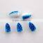 Fishing float ocean boat fishing bullet small ball vertical buoy blue and white DOT
