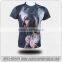 all over sublimation printing t-shirt, rock band t-shirts