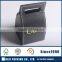 unique design pu leather ring box,black ring box