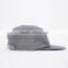 Custom Design Your Own Logo 5 Panel Hat Cap with Woven Label