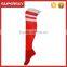 V-684 Custom elite sports football socks cycling compression hign knee sport soccer socks