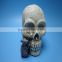 Resin miniature skull head for 2017 halloween holiday