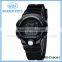 Free to put logo silicone wristband digital watch