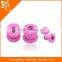 TP01168 pink baking varnish stainless steel ear jewelry for men