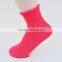 custom woman bow tie pointelle pattern rumi ankle sock