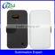 Factory price Blank Sublimation Mobile phone holster Litchi grain Sublimation phone cover for Microsoft Lumia 550