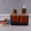 15ml square amber essential oil bottle with childproof cap                        
                                                                                Supplier's Choice