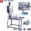 Liquid and paste packing machine unit for ketchup satchet