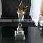 Custom crystal star trophy for soldier
