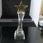 Custom crystal star trophy for soldier