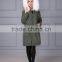 Fashionable winter women real white fox fur jacket with fur inside and fur collar coat                        
                                                                                Supplier's Choice