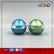 blue skin care lotion make up cosmetic 100ml acrylic plastic ball cosmetic tablet bottle